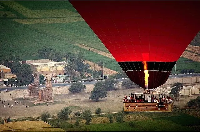 Hot Air Balloon Ride in Luxor, Egypt - Photo 3